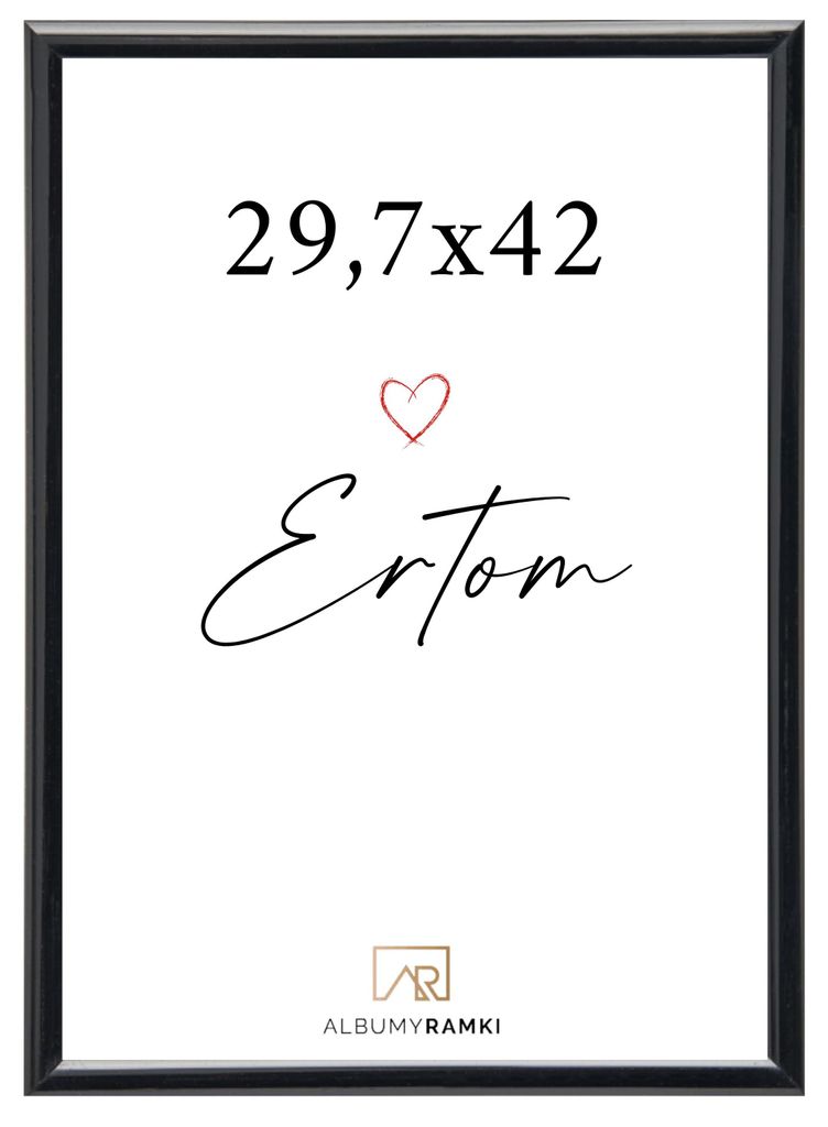 Rám na fotografie LINE STYLE LS29742B, čierna, formát A3 Obrázok produktu 