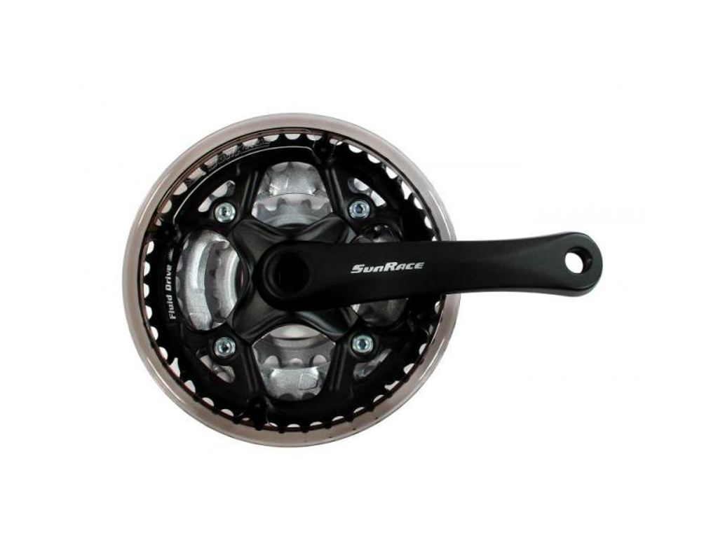 Sunrace Kettenradgarnitur Kurbelsatz FCM513 24-34-42 Zähne Produktbild 