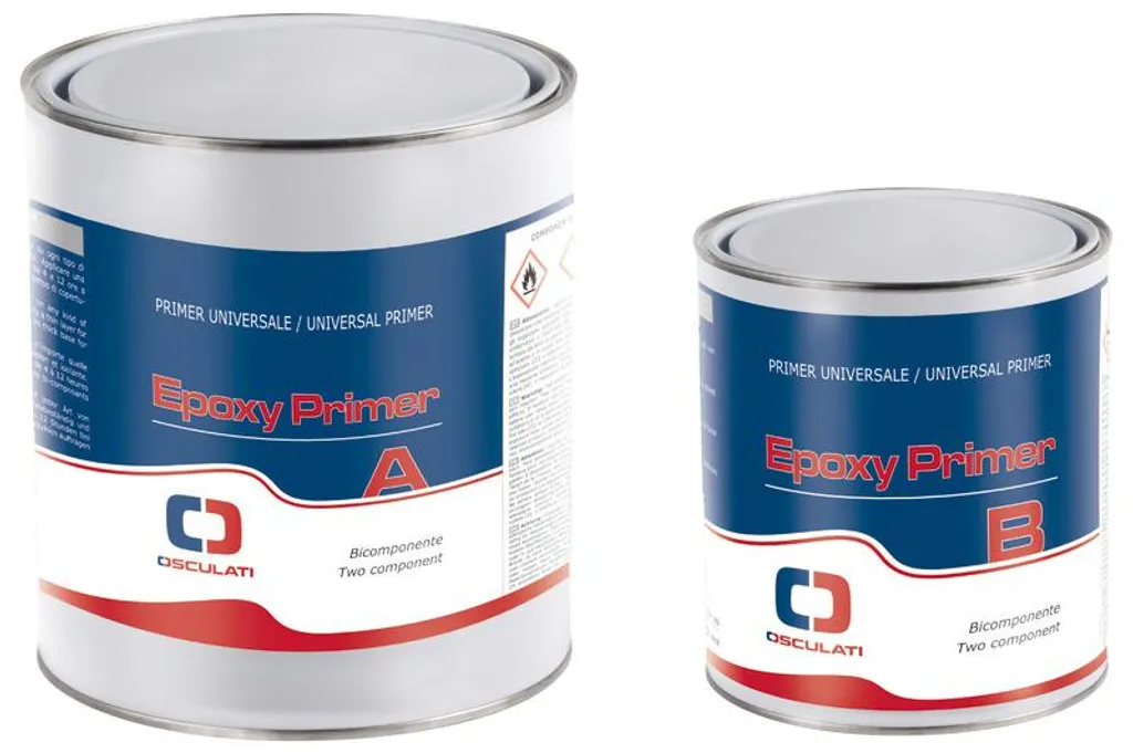 Primaire époxy à deux composants 2,5 l pour supports en métal et sol