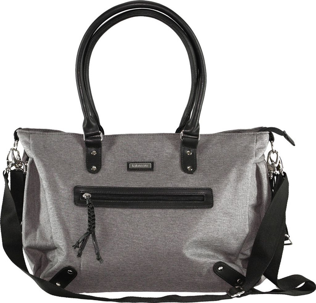Wickeltasche "Paris" : grau Farbe: grau