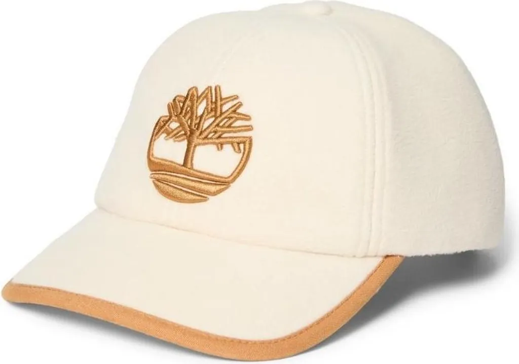 Bonnet en polaire Timberland thermique noir et passepoil orange Taille OS