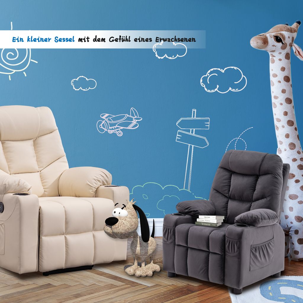 MCombo Kids Sessel Jugend- und Kindersofa Kindersessel mit Produktbild 9