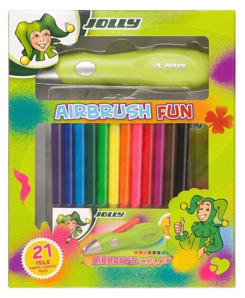 Jolly Airbrush Set Fun elektronische Farbsprühpistole - Produktbild 
