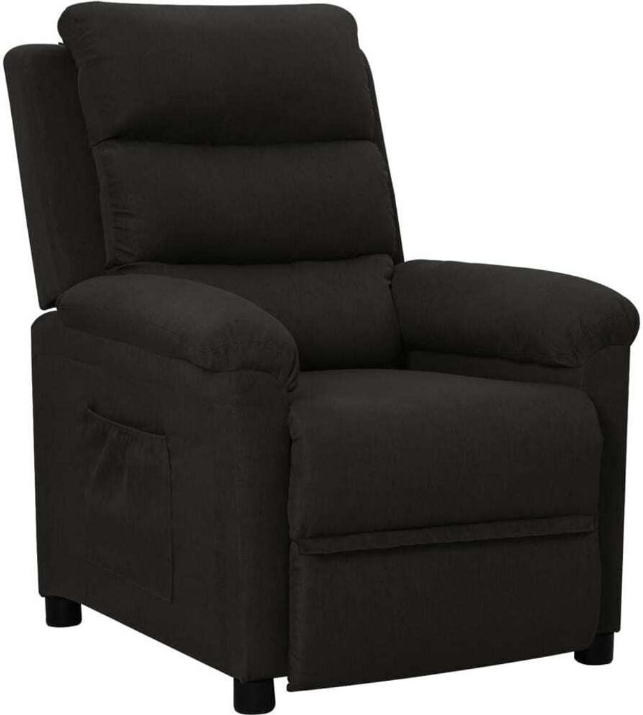 Relaxsessel Schwarz Stoff