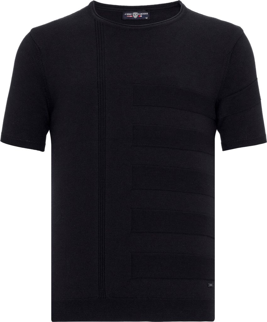 Jimmy Sanders Zeus Navy Herren T-Shirt Blau