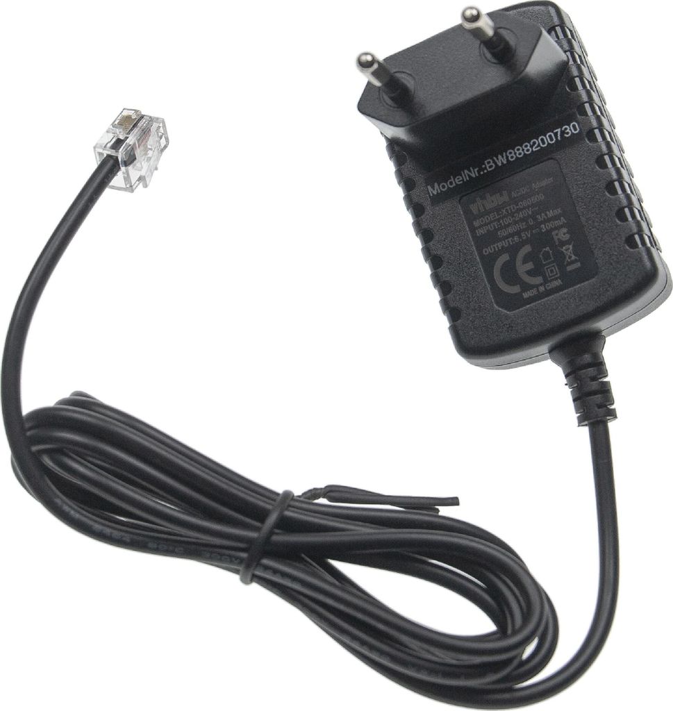 vhbw Netzteil Ersatz für Gigaset C39280-Z4-R198, SSW-1986EU für Verstärker, Repeater für DECT-Telefone, Festnetztelefone - 10 cm