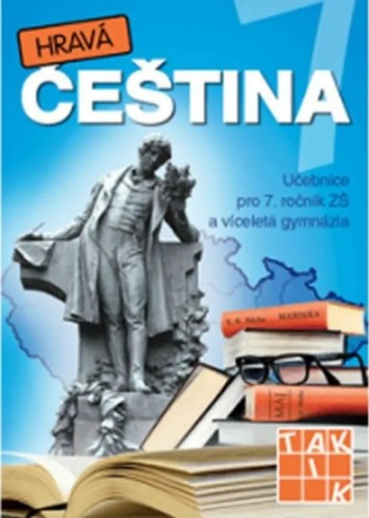 Livre Hravá čeština 7 učebnice pour apprendre le tchèque au collège
