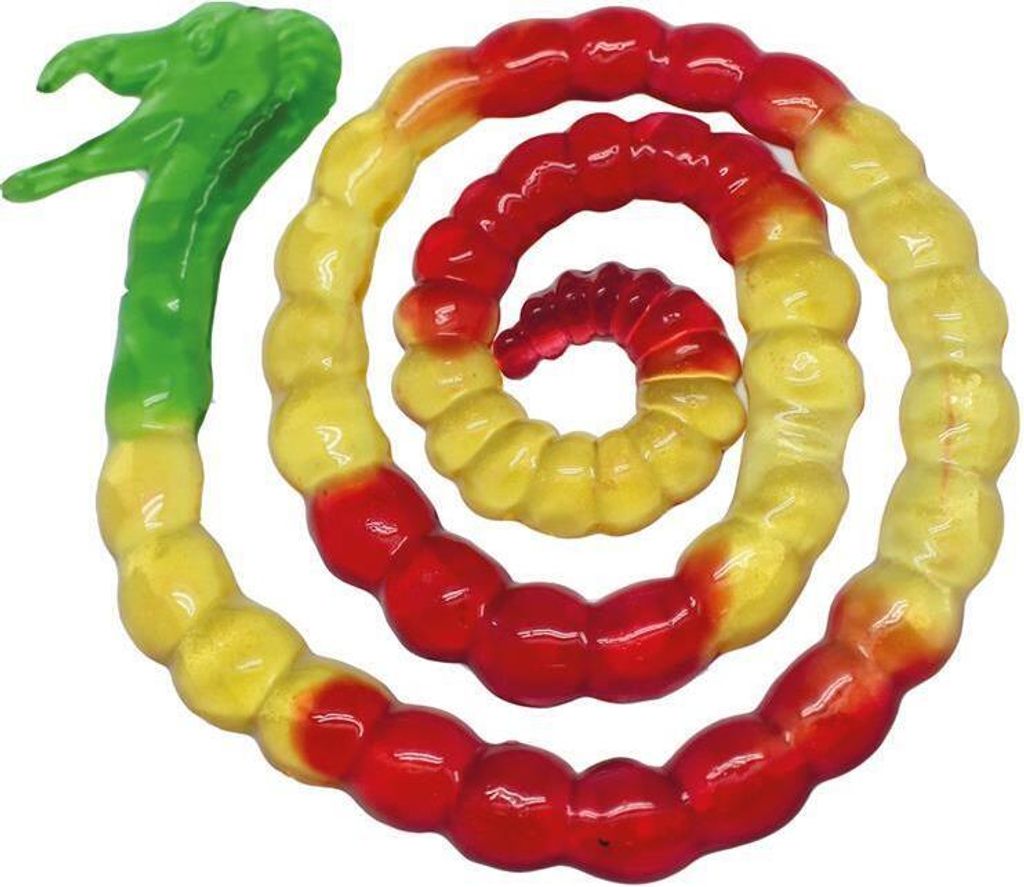 Vidal Jelly Snake 1 Meter Fruchtgummi-Schlange 66g Produktbild 