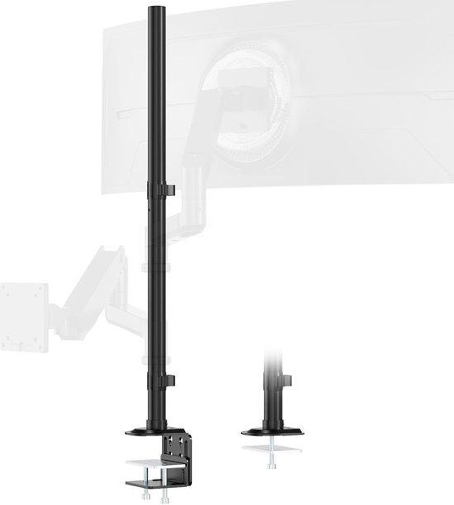 Adapter für große Bildschirme mit einem flexiblen Befestigungssystem