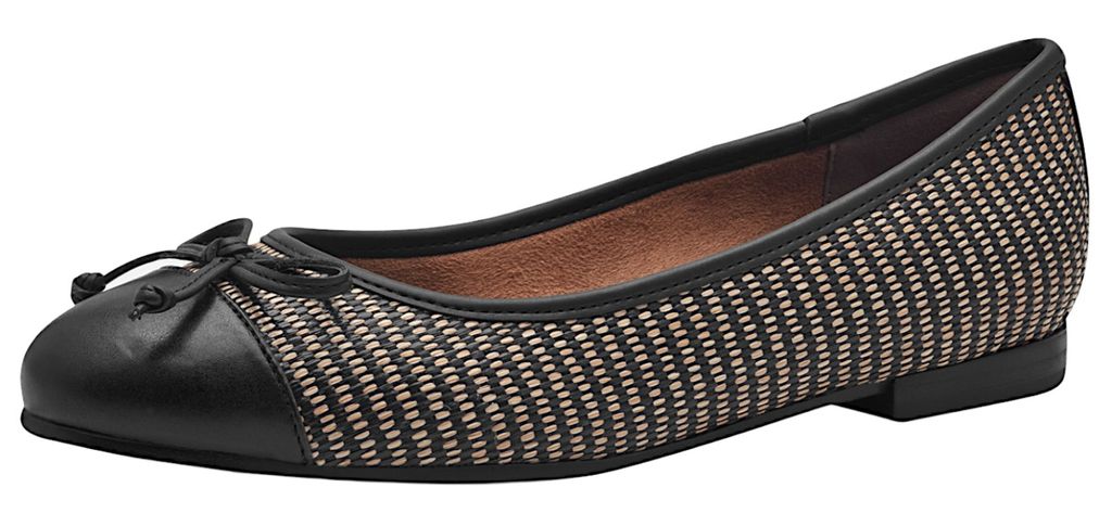 Marco Tozzi Ballerina's Ballerina's - zwart - Maat 40