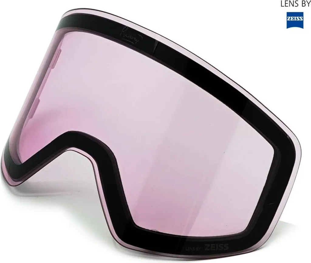 Masque de ski PHIERES PH-12sixty Rose idéal pour le brouillard et la neige