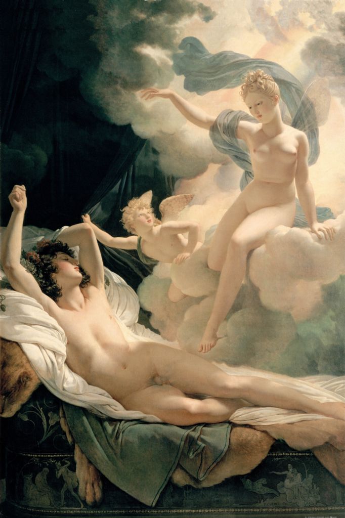 Pierre Narcisse Guérin Kunstdruck Bild - Morpheus Und Iris, 1811 (180 x 120 cm)