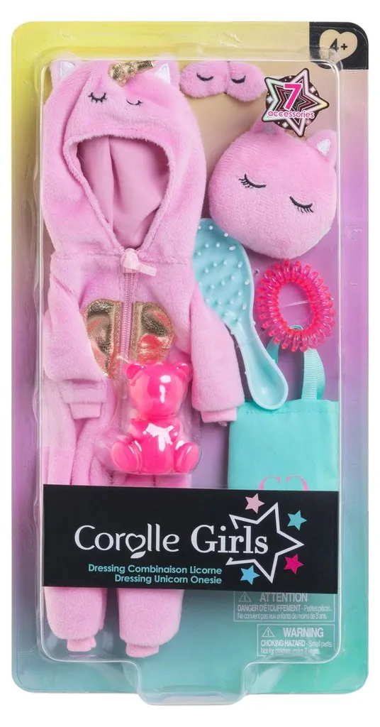 Jumpsuit Licorne pour Poupée Corolle : Vêtement Facile à Enfiler