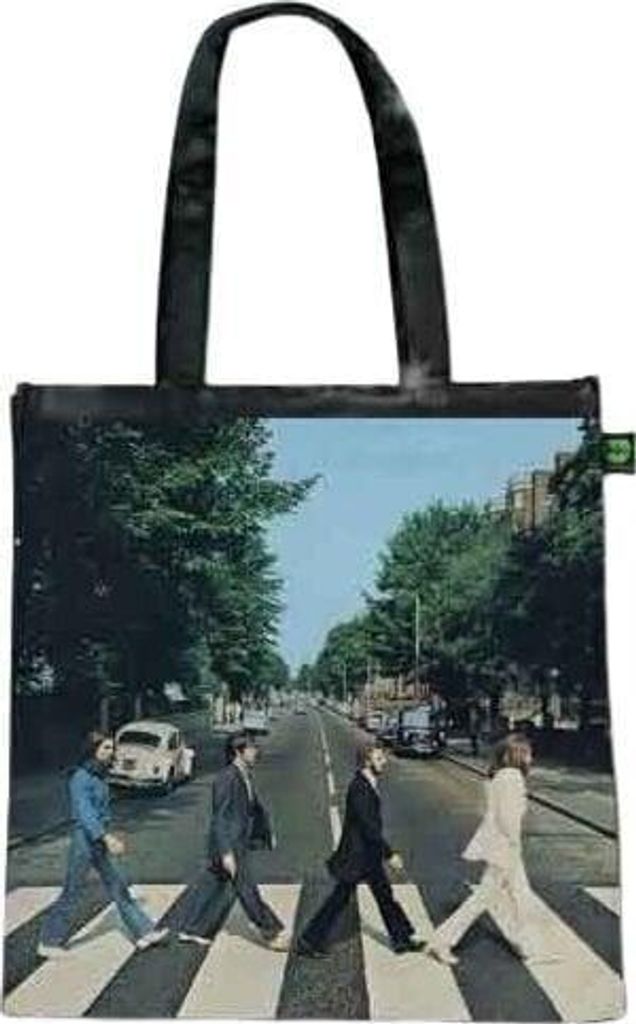 The Beatles Abbey Road Shiny Version Schultertasche Black Produktbild 