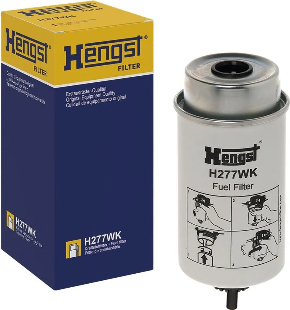 Filtre à carburant HENGST H277WK pour entretien auto et révision moteur