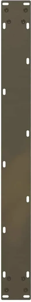 Set 2 Gambe per Tavolo Design a U 90 cm Acciaio Naturale Professionale - 7