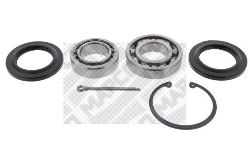 MAPCO Radlagersatz Hinten für VW TRANSPORTER III Bus 62 72mm 26717