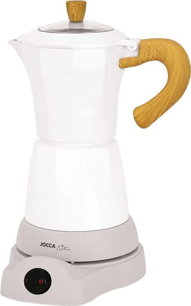 Jocca cafetière électrique espresso en blanc pour jusqu'à 6 Image du produit 