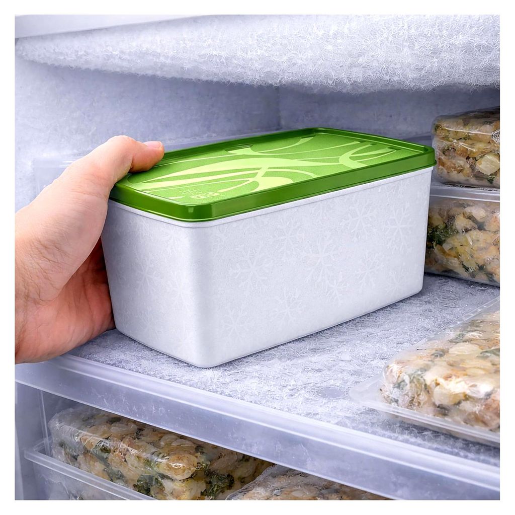 6 x hochwertige Tiefkühldosen von -20°C bis + 100°C - Gefrierdosen - Luftdicht - Tiefkühlboxen - Gefrierboxen - Vorratsdosen (6 x 3500 ml)