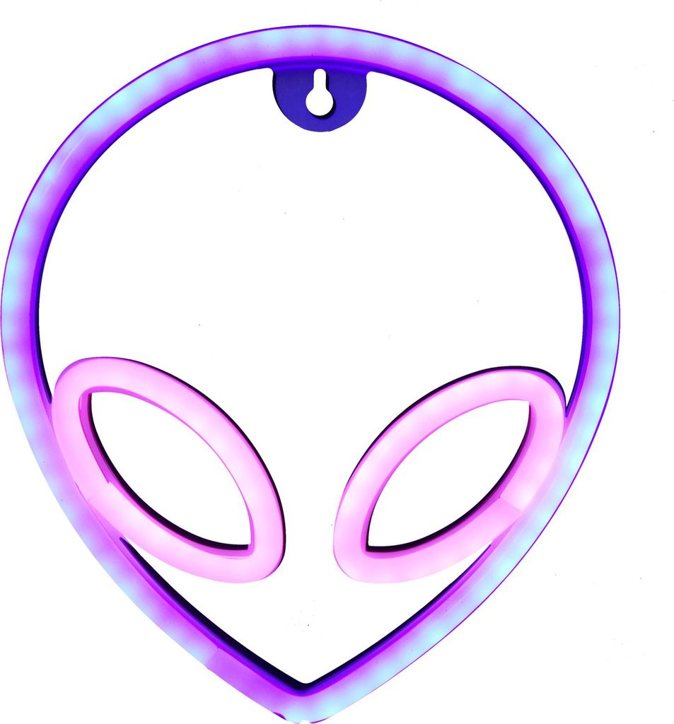 USB Powered Alien Neon Sign LED Dekorative Neon Licht Lampe für Wohnzimmer Schlafzimmer Hochzeit