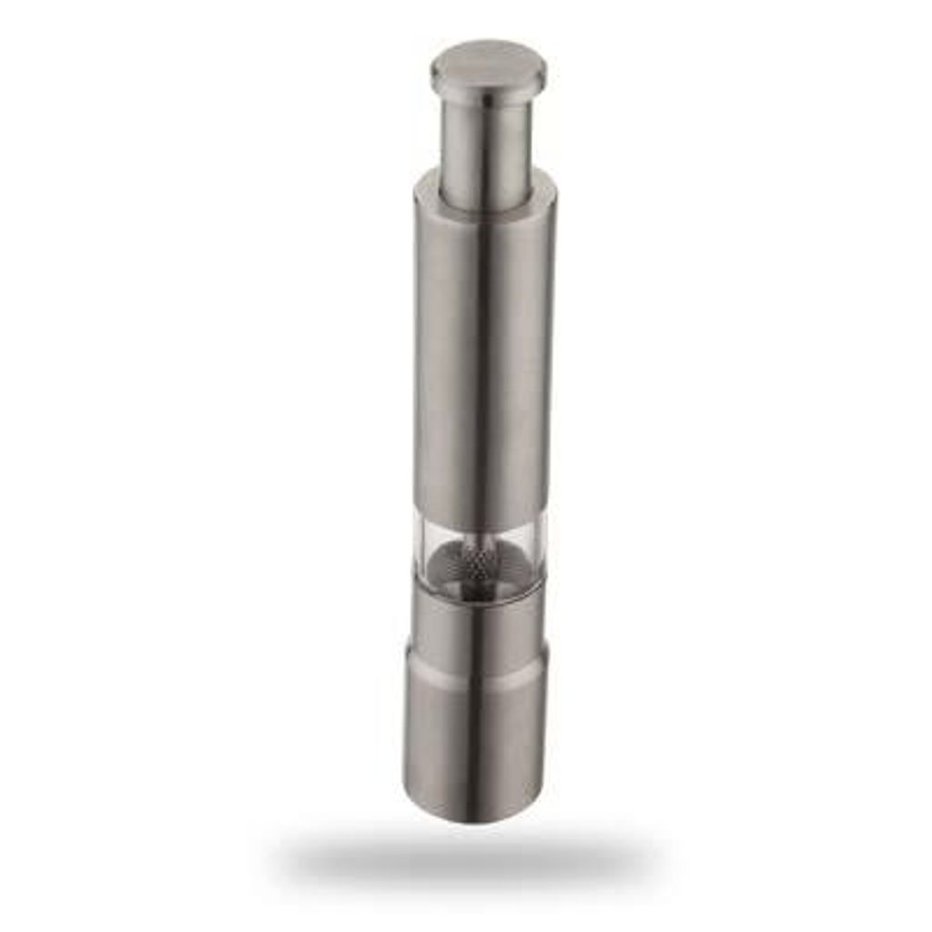 Exklusive Design Salz & Pfeffermühle aus Schwerem Edelstahl Produktbild 