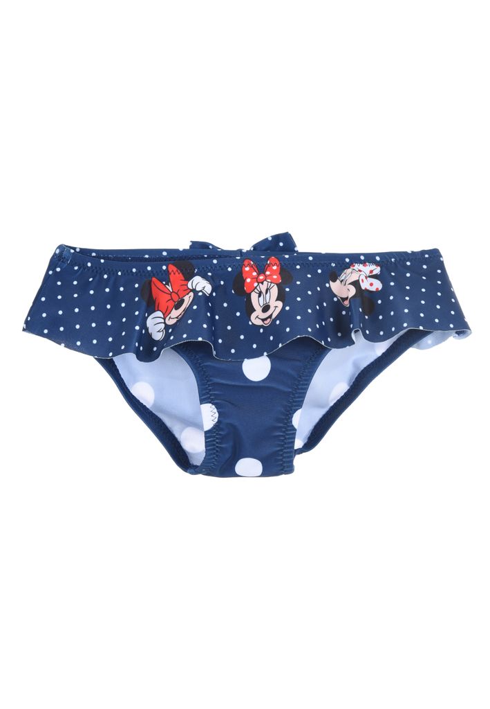 Minnie Mouse Kinder Mädchen Badehose Badeslip Heritage , Farbe:Dunkel-Blau, Größe:86
