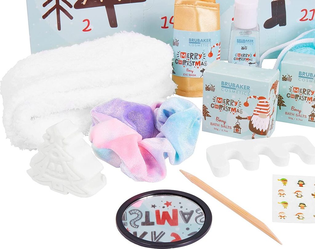 Calendario Dell'Avvento 2025 Con Slime E Glitter - 24 Giorni Di Divertimento Creativo Per Bambini