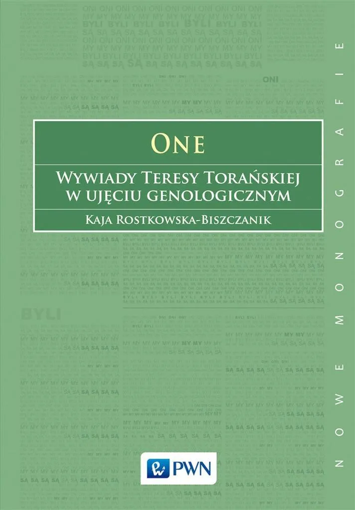 One Wywiady Teresy Torańskiej Support Etudes Slaves et Littérature