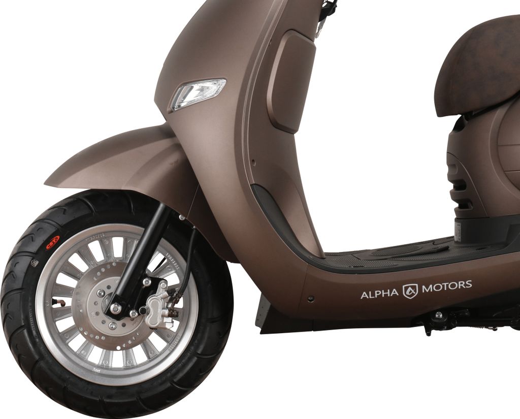 Motorroller Cappucino 50 ccm 45 kmh EURO 5 mattbraun Produktbild 10