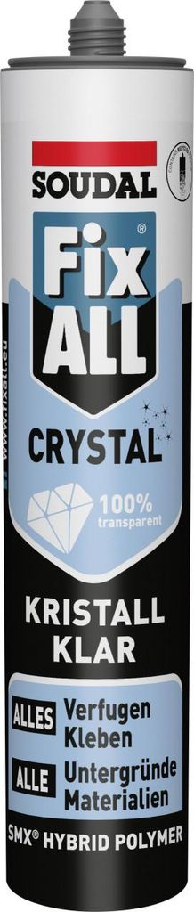 Soudal Fix ALL Crystal Montagekleber transparent 300 g Produktbild 