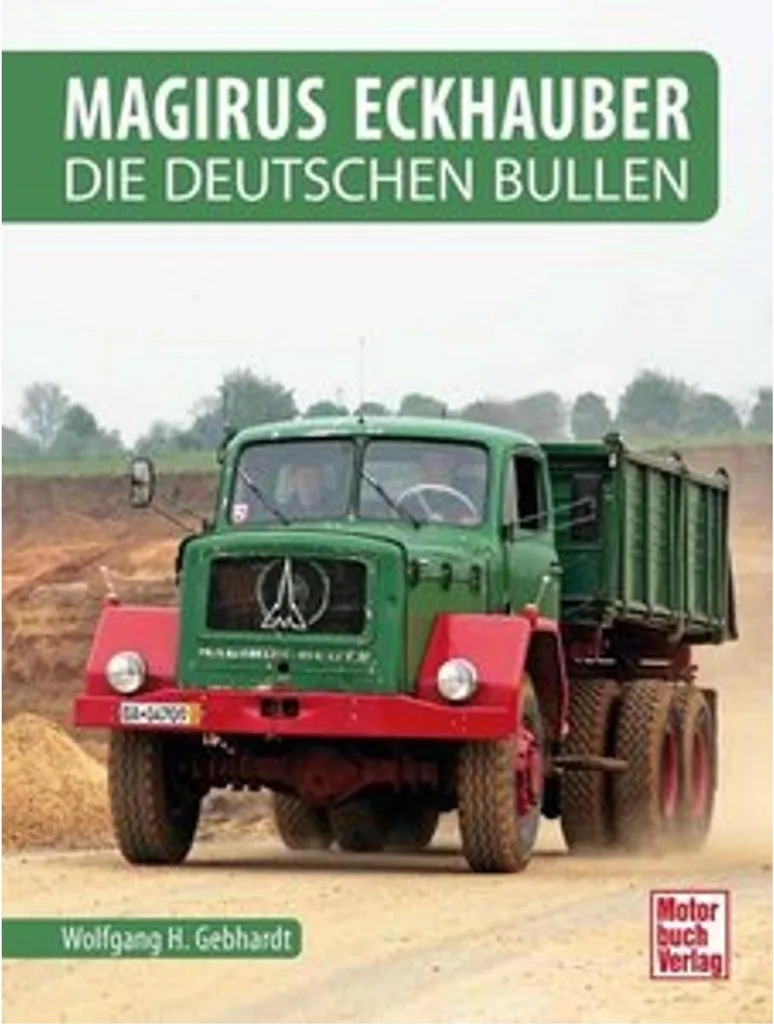 Maquette de Camion Magirus Eckhauber - Véhicule de Chantier Rétro Métal