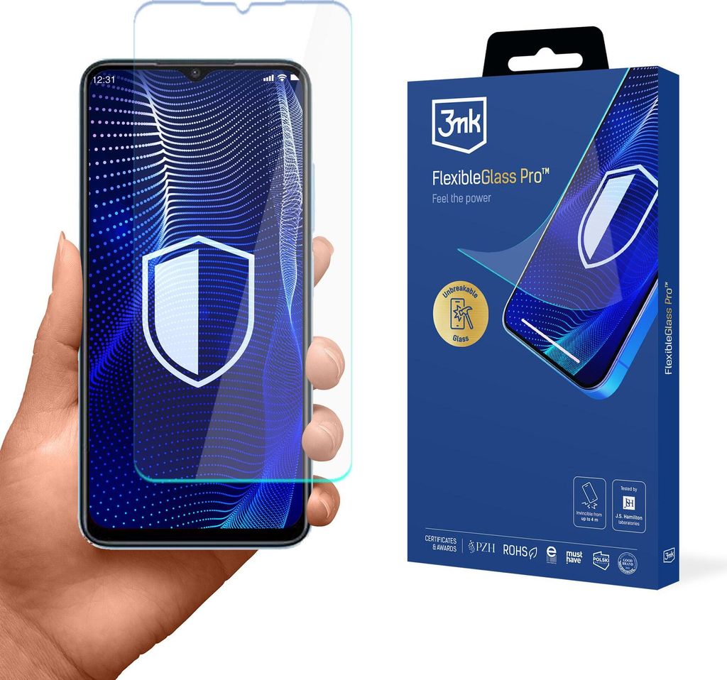 3mk Display Hybridglas FlexibleGlass Pro für Vivo Y28s / Y28e / T3 Lite 5G 0,3mm