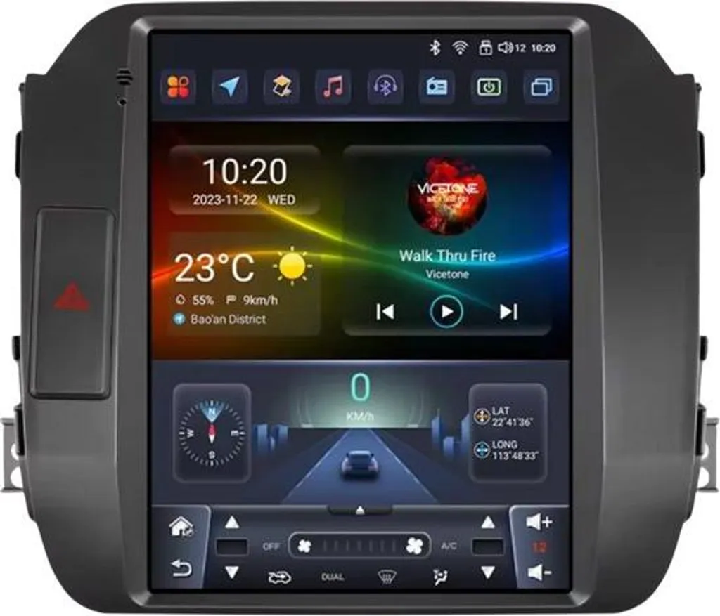 Système Multimédia Android pour KIA Sportage 3 avec CarPlay Intégré