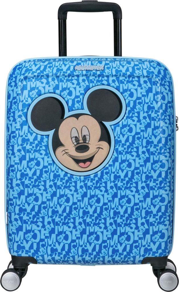 American Tourister FUNLIGHT Spinner 55, mickey lenticular blue A638
