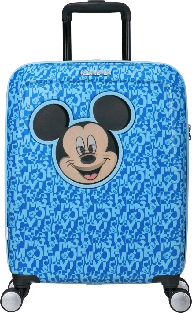 American Tourister carrello Funlight Disney Spinner 55 / 20 Mickey Lenticular Blue