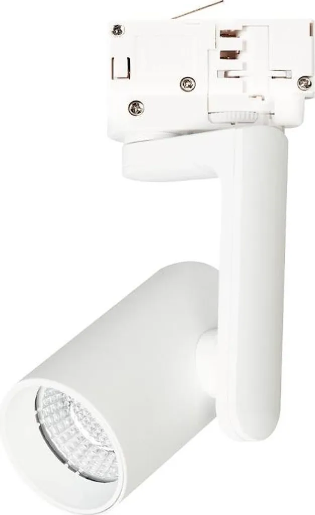 Spot sur rail blanc 10W Timor - Éclairage idéal pour boutique et loft