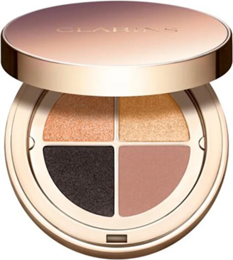 Fard Yeux Clarins Ombre 4 Couleurs 08 : Fini Lisse sans Filer 4,2g