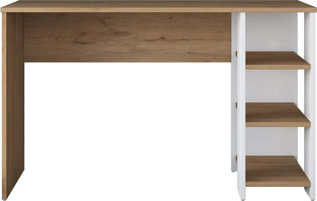 Bureau compact Skye Decor HA108 en noyer, idéal pour optimiser l'espace - 6