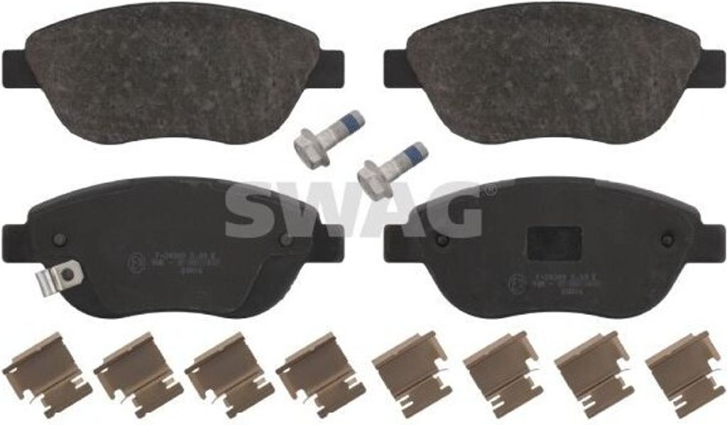 SWAG Bremsbeläge Satz Vorne Bremsklötze für OPEL Corsa D Schrägheck (S07) 40 91 6630