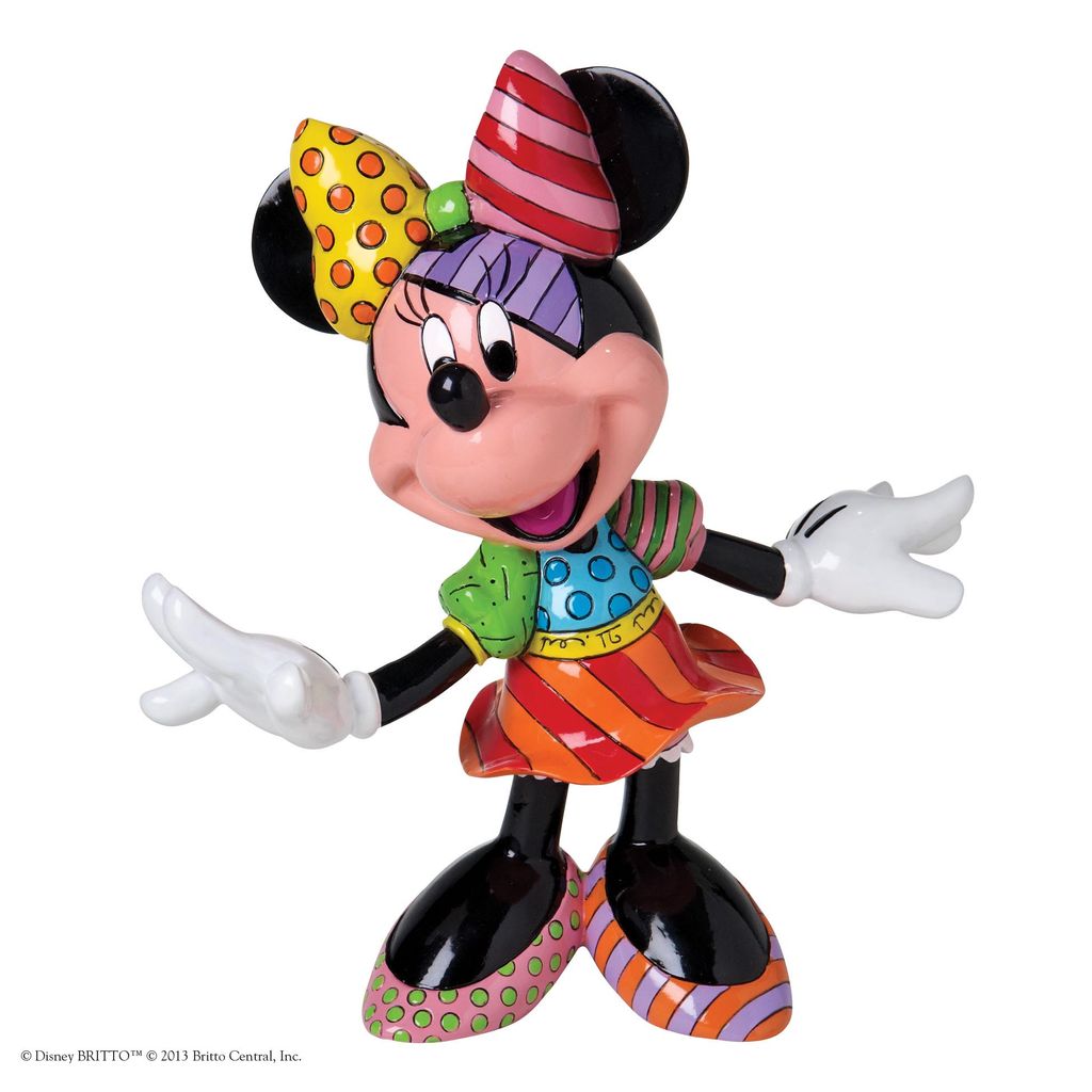 Enesco Romero Britto Minnie Mouse Popart Produktbild 