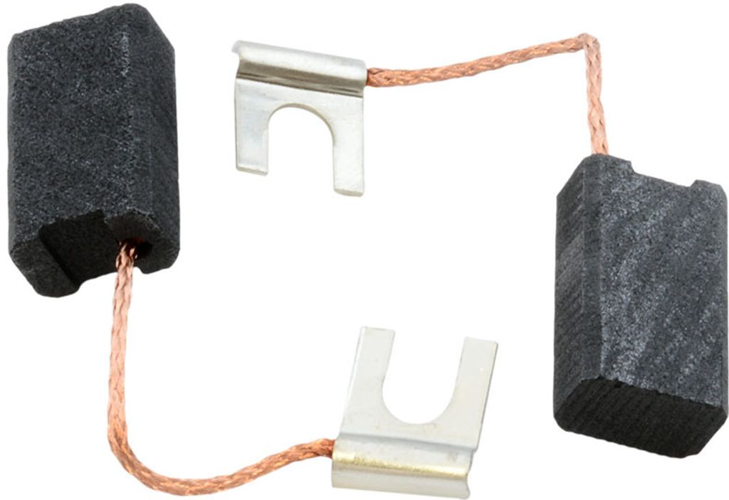 Kohlebürsten - 6,35x10x17mm - Mit Kabel und Stecker - Ersetzt 1.617.014.106