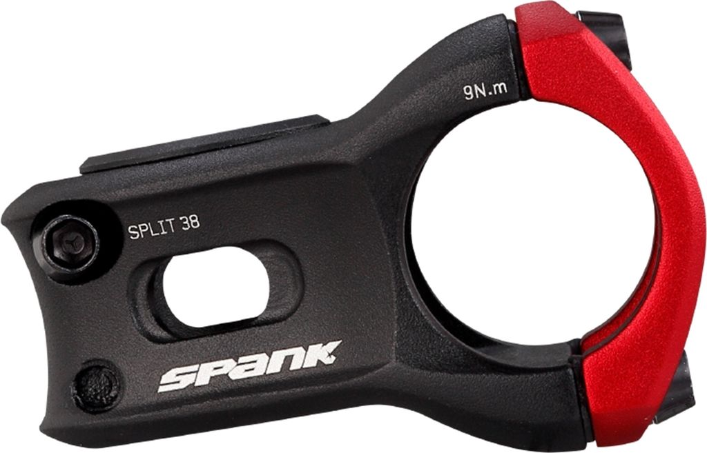 Spank Lenkervorbau Split 35 stem red 40mm