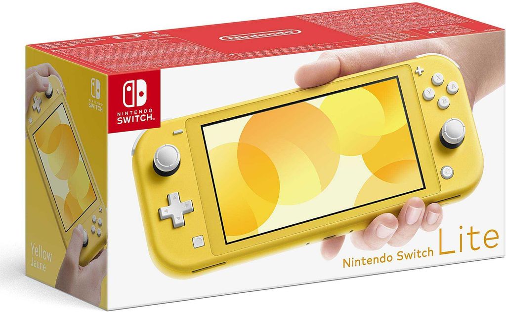 Nintendo Switch Lite - przenośna konsola do gier - Żółty