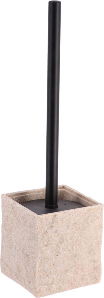 Tendance Toilettenbürste beige Polyresin 10x10x37 cm Produktbild 