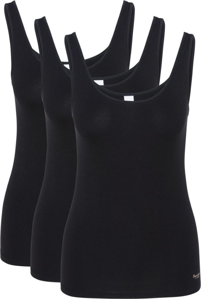 Speidel 3er-Pack Bambus Unterhemd / Top Nachhaltige Bambus-Fasern, Rundhalsausschnitt für ein klassisches Design, Frisches Hautgefühl ohne Seiten...