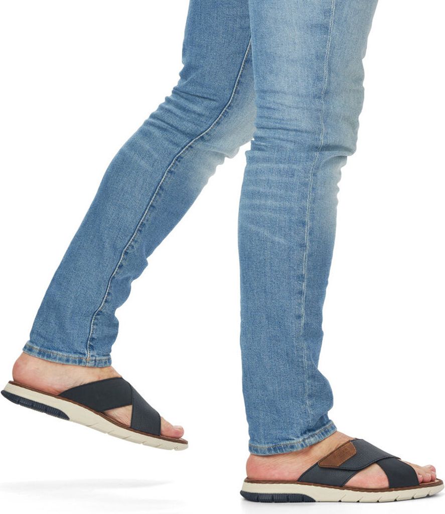 Rieker Herren Pantolette Klettverschluss Clog 25283, Produktbild 30