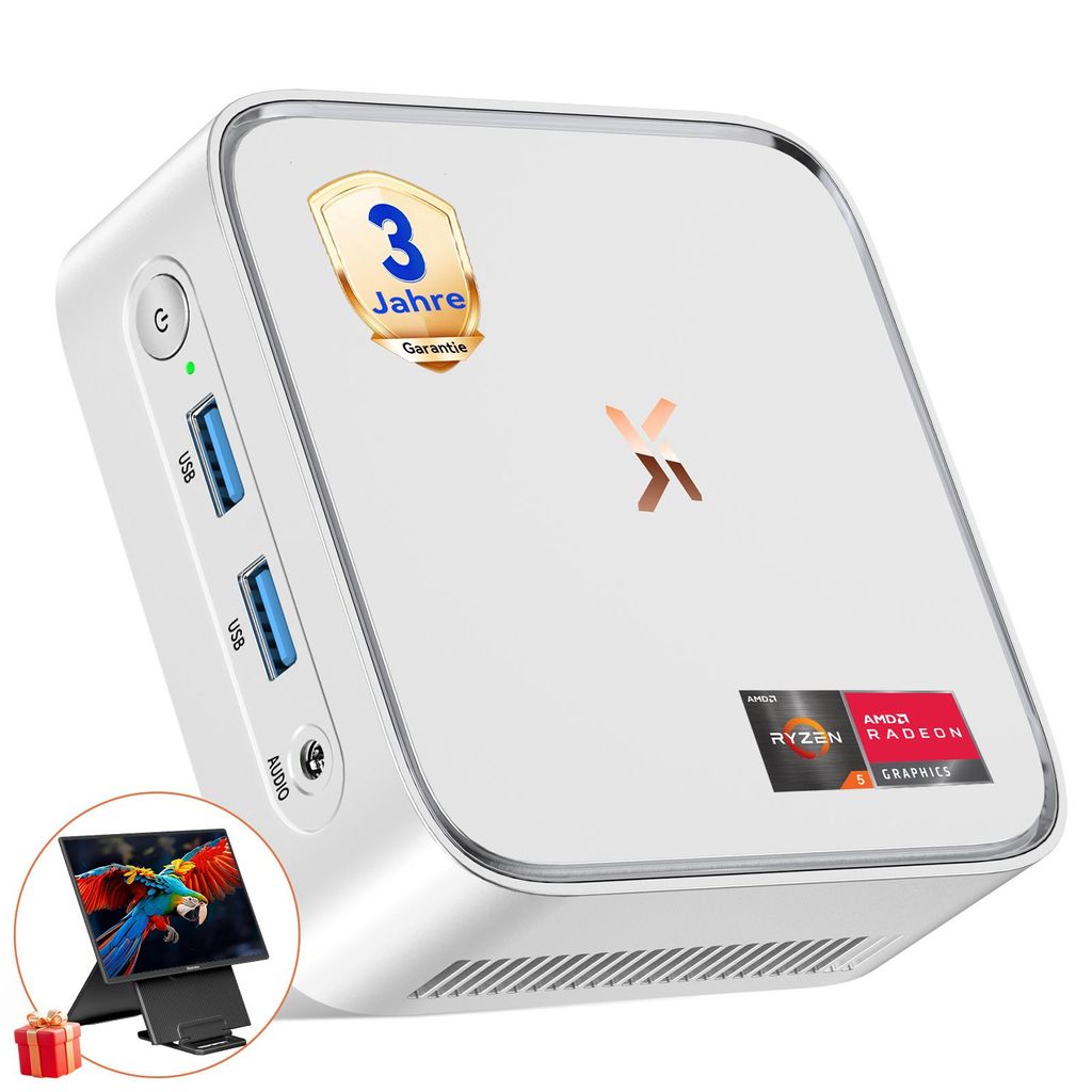 Blackview Huidun H80 MiniPC Desktop PC, AMD Ryzen 5 3500U, Produktbild 