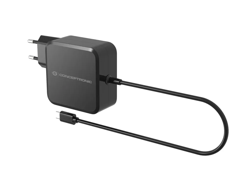 Conceptronic OZUL05BE Chargeur Mobile Noir 5V avec Protection Surtension