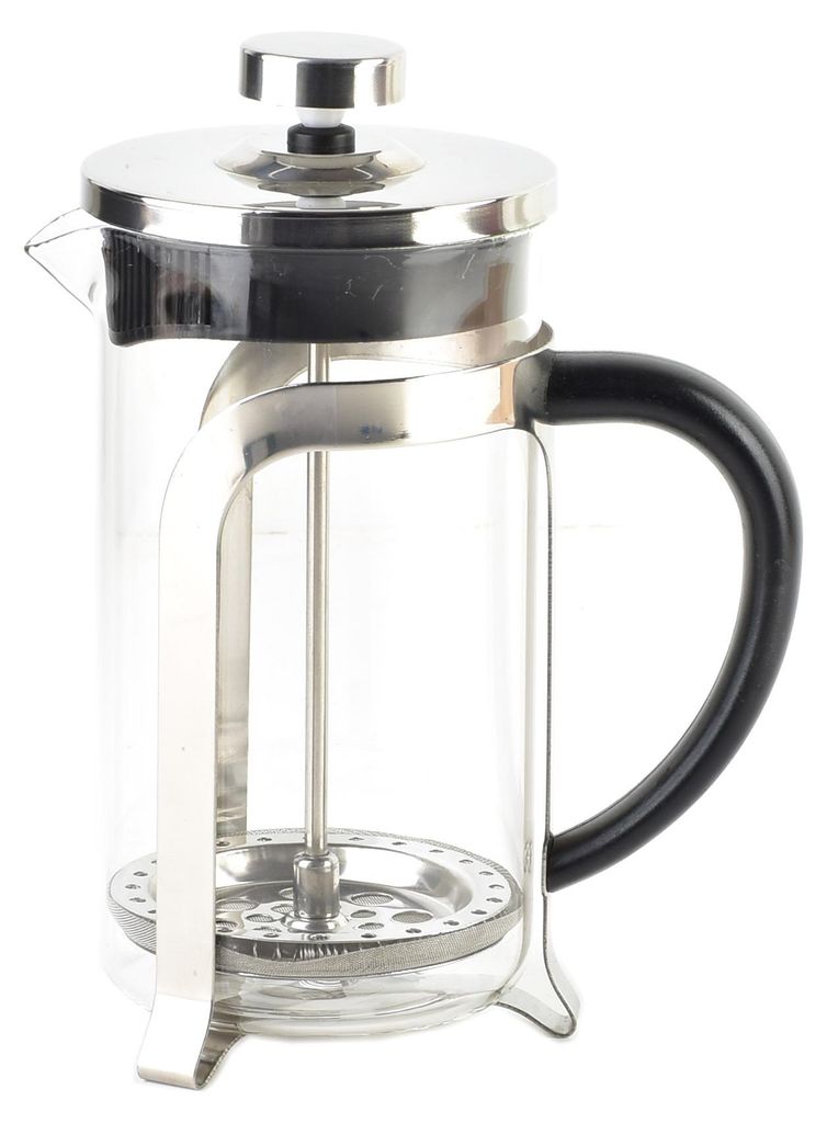 COOKINI Anne Frenchpress 600ml - Acier inoxydable et verre Image du produit 