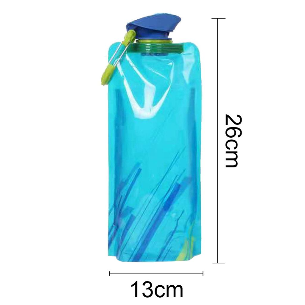 700ML Faltbare Wasserflaschen Set von 3